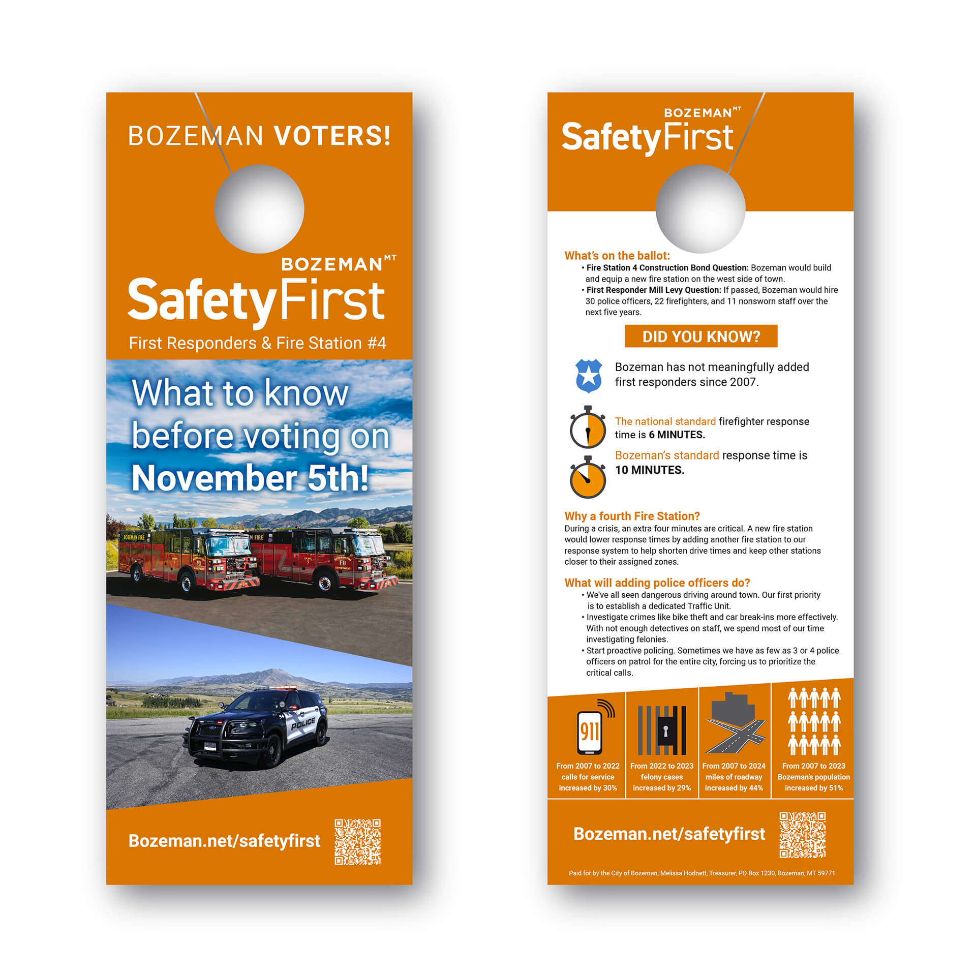 First Responder Door Hangers