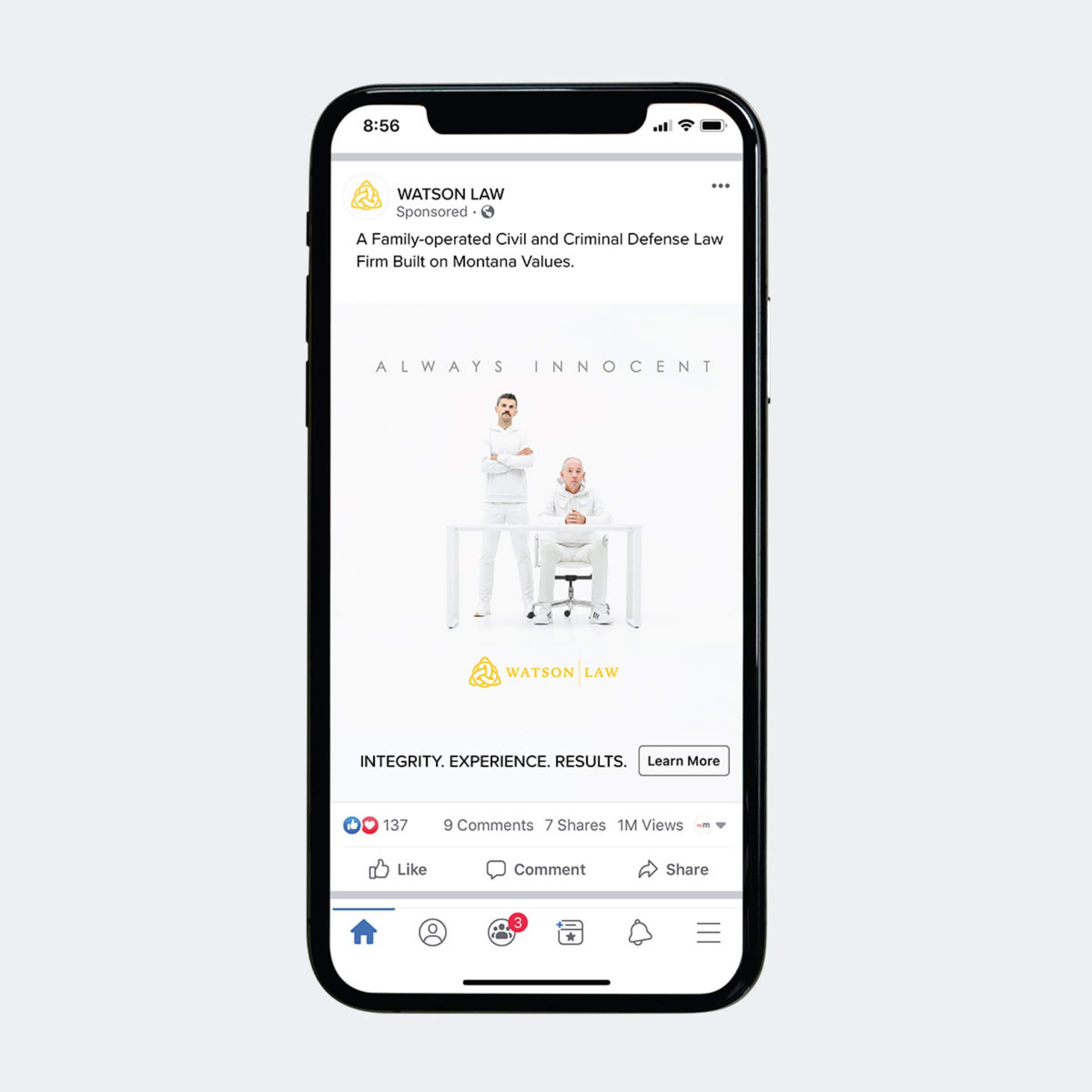 Mobile Website Illustration